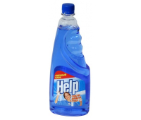 HELP (Хелп) 750 мл, запасной блок, средство для мытья стекл