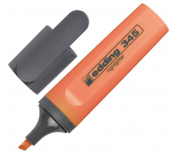 Текстовыделитель Edding Е-345/6 оранжевый, скошенный наконечник 2-5 мм  1183282