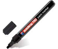 Маркер лаковый черный, круглый наконечник 2-4 мм EDDING Е-790/1  51478/150590/145866