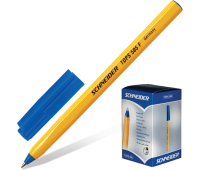 Ручка шариковая синяя одноразовая, толщина письма 0,3 мм SCHNEIDER TOPS F 505 (141216)