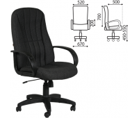 Кресло офисное CH 685 "Классик" черное 10-356   530636