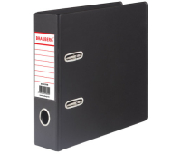 РАСПРОДАЖА ОСТАТКОВ! Папка-регистратор BRAUBERG А5 верт,"Comfort", с двухсторонним покрытием из ПВХ, 70мм, черн, 223188