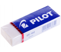 Ластик виниловый белый 61*22*12 мм в картонном держателе PILOT ЕЕ-102-20 TPK 78179