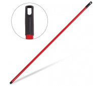 Черенок для щетки IDEA длина 120см, металлопластик, красный, (601321, -323), М 5145, 601322