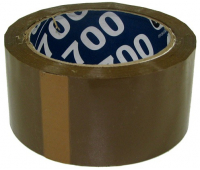 Клейкая лента 48мм х 66м упаковочная UNIBOB 600 коричневая, 45 мкм 220685/066720