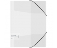 Папка на резинке Berlingo "No Secret" А4, 600мкм, полупрозрачная, FB4_A4991, 338198