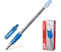 Ручка шариковая STABILO "Bille", корпус прозрачный, толщ.письма 0,3мм, 508/41, синяя, 141572