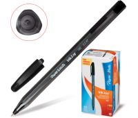 Ручка шариковая PAPER MATE "InkJoy Cap", корпус черный, толщ.письма 0,5мм, S0960890, черная 141636