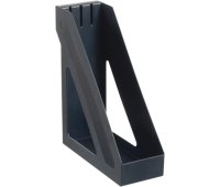 Лоток для бумага вертикальный  СТАММ Базис, 100мм черный ЛТВ-30853 351504