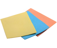 Салфетки целлюлозные ЛАЙМА, КОМПЛЕКТ 3 шт., для влажной уборки, 15*18см, 601558