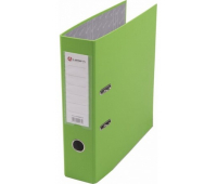 Папка-регистратор 80 мм с арочным механизмом, обложка ПВХ, светло-зеленый(салатовый) LAMARK