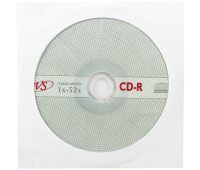 Диск CD-R VS 700Mb 52х бумажный конверт 511554
