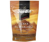Кофе растворимый JARDIN "Kenya Kilimanjaro" (Кения Килиманджаро), сублим., 150г, мягкая упак, ш/к10187 620399