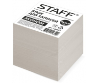 Блок для записей STAFF, непроклеенный, куб 9х9х9 см, белизна 70-80% 126575