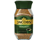 Кофе растворимый JACOBS MONARCH сублимированный,  95г, стекл. банка 621497/248407