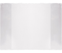 Обложка ПВХ для учебника и тетради А4, контурных карт, атласов, ПИФАГОР, прозрачная, плотная, 120 мкм, 302х440 мм, 224842