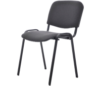 Стул Furniture "Изо", каркас черный, обивка ткань черная 182066