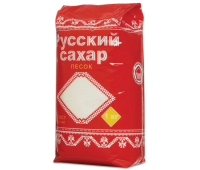 Сахар-песок "Русский", 1 кг, полиэтиленовая упаковка 621107