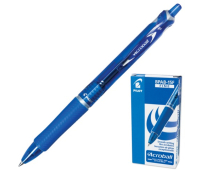 Ручка шариковая автоматическая PILOT "Acroball", корпус тонированный синий, узел 0,7 мм, линия 0,28 мм, синяя, BPAB-15F 141853