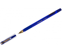 Ручка шариковая Berlingo "xGold" синяя, 0,7мм, игольчатый стержень, грип, 07500,  243017