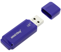 Флэш-диск 16GB Smart Buy "Dock"  USB 2.0 Flash Drive, синий SB16GBDK-B
