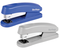 Степлер №24/6, 26/6  Berlingo H3101 до 30л., пластиковый корпус, ассорти 103963