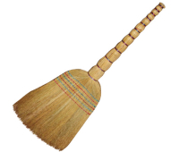 Веник сорго 6-ти прошивной, "Премиум", 400-440 г, ширина метелки 30-35 см, длина 79 см, 604230