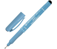 Ручка капиллярная CENTROPEN "Document", трехгранная, толщина письма 0,7 мм, черная, 2631/0,7 142296