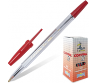 Ручка шариковая CORVINA 51 красная 140302