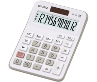 Калькулятор настольный CASIO MX-12B-WE 12 разр, цвет белый 736331