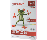 Бумага CREATIVE color (Креатив), А4, 80 г/м2, 100 л., пастель розовая, БПpr-100р 110502