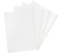 Файл-вкладыш Attache Economy Элементари А4 30 мкм прозрачный гладкий 100 штук в упаковке, 1082131