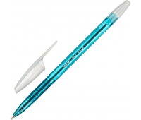 Ручка шариковая неавтоматическая масляная Attache Aqua синяя (толщина линии 0.5 мм) 709851