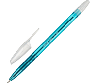 Ручка шариковая неавтоматическая масляная Attache Aqua синяя (толщина линии 0.5 мм) 709851