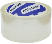 Клейкая лента упаковочная (скотч) OfficeSpace, 48мм*66м, 40мкм 254424/361990