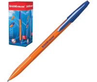 Ручка шариковая синяя,  корпус оранжевый ERICH KRAUSE "R-301" 22187/43194 (141526)
