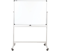 Доска магнитно-маркерная BRAUBERG PREMIUM, 2-сторонняя, 90х120 см, на стенде, 236851