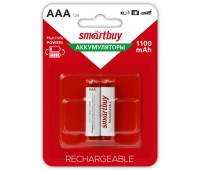 Аккумулятор Smartbuy 1100 mAh AAA/2BL NiMh 2шт/бл (SBBR-3A02BL1100)
