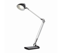 Светильник настольный SONNEN PH-104, на подставке, светодиодный, 8 Вт, алюминий, черный, 236690