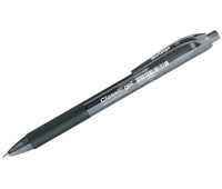 Ручка гелевая автоматическая Berlingo "Classic Gel" черная, 0,5мм, грип 247019