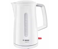Чайник электрический Bosch TWK3A011, 1,7л, 2400Вт, пластик, белый