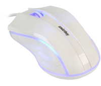 Мышь Smartbuy ONE 338, USB, с подсветкой, белый, 2btn+Roll 265699