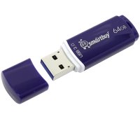 Память Smart Buy "Crown" 64GB, USB 3.0 Flash Drive, синий 248801/513064
