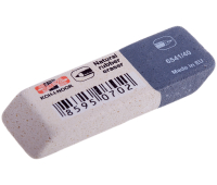 Ластик Koh-I-Noor "Sanpearl" 40, скошенный, комбинированный, натуральный каучук, 57*19,5*8мм 001454 6541/40