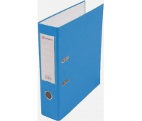 Папка-регистратор 50 мм с арочным механизмом, обложка ПВХ, голубой LAMARK AF0601-LB