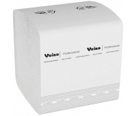 Бумага туалетная листовая Veiro Professional "Comfort"(V-сложение) 2-слойная, 250лист/пач, белая 220144