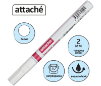 Маркер промышленный Attache для универсальной маркировки белый (2 мм) 633900