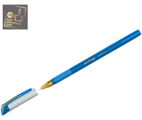 Ручка шариковая Berlingo "xGold" голубая, 0,7мм, игольчатый стержень, грип CBp_07506 271158