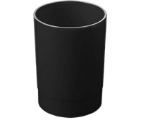 Подставка-органайзер СТАММ (стакан для ручек), 70х70х90 мм, черный, ОФ777 237046
