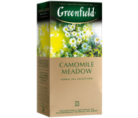 Чай Greenfield "Camomile Meadow", травяной, 25 фольг. пакетиков по 1,5г 493164
